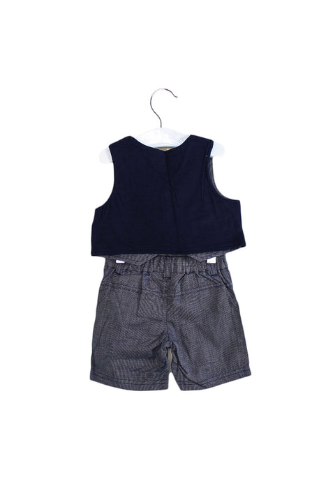 A Blue Shorts Sets from Bébé by Minihaha in size 6-12M for boy. (Back View)