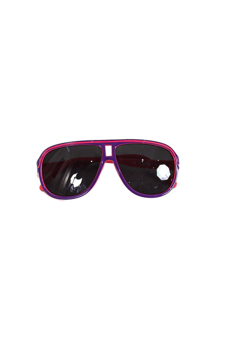 A Purple Sunglasses from Molo in size O/S for girl. (Front View)