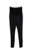 A Black Leggings from Gennie's in size S for maternity. (Front View)