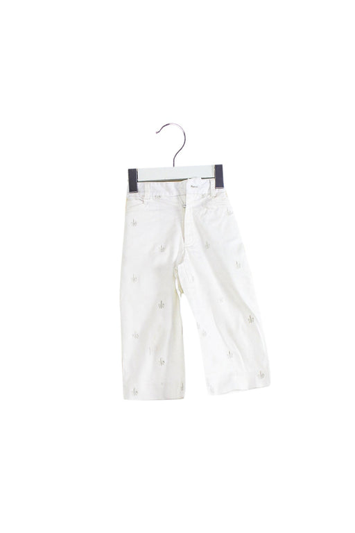 A White Casual Pants from Nicholas & Bears in size 12-18M for girl. (Front View)