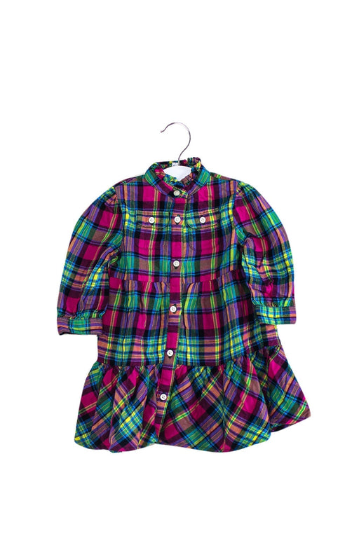A Multicolour Long Sleeve Dresses from Ralph Lauren in size 3-6M for girl. (Front View)