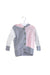 A Grey Lightweight Jackets from Seed in size 3-6M for girl. (Front View)