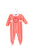 A Orange Long Sleeve Jumpsuits from Billieblush in size 3-6M for girl. (Front View)