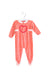 A Orange Long Sleeve Jumpsuits from Billieblush in size 3-6M for girl. (Front View)