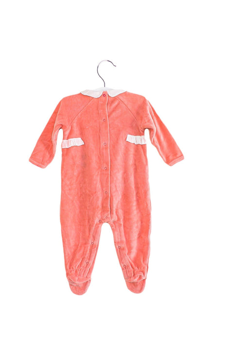 A Orange Long Sleeve Jumpsuits from Billieblush in size 3-6M for girl. (Back View)