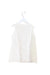 A Ivory Sleeveless Dresses from Simonetta in size 12-18M for girl. (Back View)