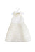 A Ivory Sleeveless Dresses from Nicholas & Bears in size 12-18M for girl. (Front View)
