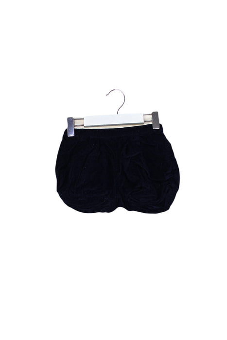 A Navy Shorts from Jacadi in size 6-12M for girl. (Front View)