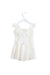 A White Sleeveless Dresses from Nicholas & Bears in size 6-12M for girl. (Back View)