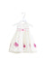 A White Sleeveless Dresses from Chickeeduck in size 6-12M for girl. (Front View)