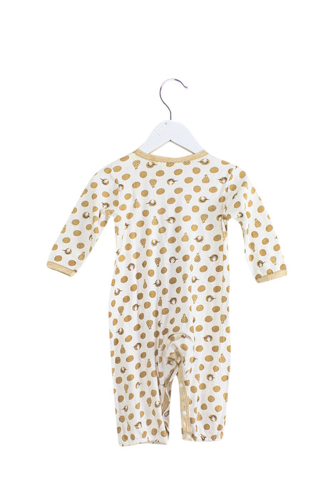 A White Long Sleeve Jumpsuits from CIGOGNE Bébé in size 6-12M for neutral. (Back View)