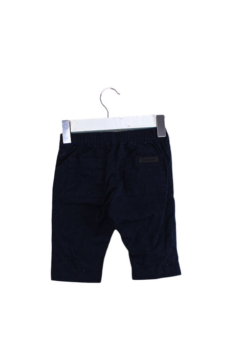 A Navy Casual Pants from Jacadi in size 3-6M for boy. (Back View)