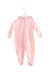 A Pink Long Sleeve Jumpsuits from Seed in size 3-6M for girl. (Front View)