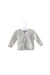 A Grey Cardigans from Bonpoint in size 3-6M for girl. (Front View)