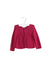 A Pink Cardigans from Jacadi in size 6-12M for girl. (Front View)