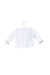 A White Cardigans from Jacadi in size 3-6M for girl. (Back View)