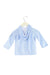 A Blue Zippered Sweatshirts from Kaloo in size 0-3M for girl. (Back View)