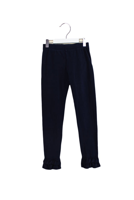 A Navy Casual Pants from Crewcuts in size 10Y for girl. (Front View)
