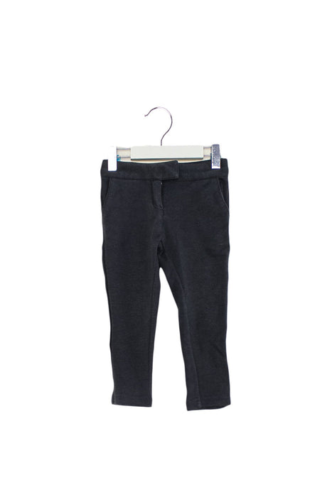 A Grey Casual Pants from Jacadi in size 3T for girl. (Front View)
