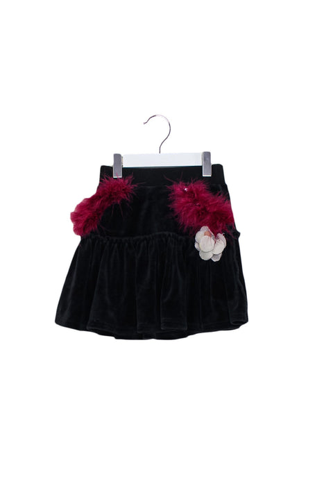 A Black Short Skirts from Sonia Rykiel in size 4T for girl. (Front View)