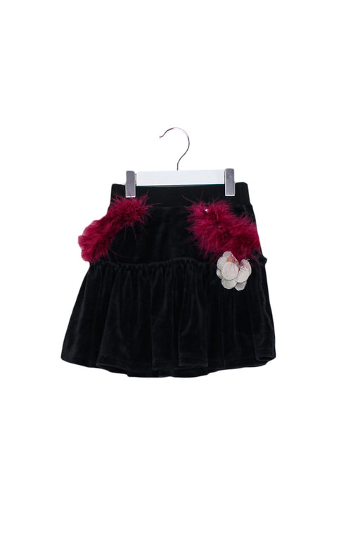 A Black Short Skirts from Sonia Rykiel in size 4T for girl. (Front View)