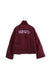 A Burgundy Puffer/Quilted Jackets from Kenzo in size 10Y for boy. (Back View)