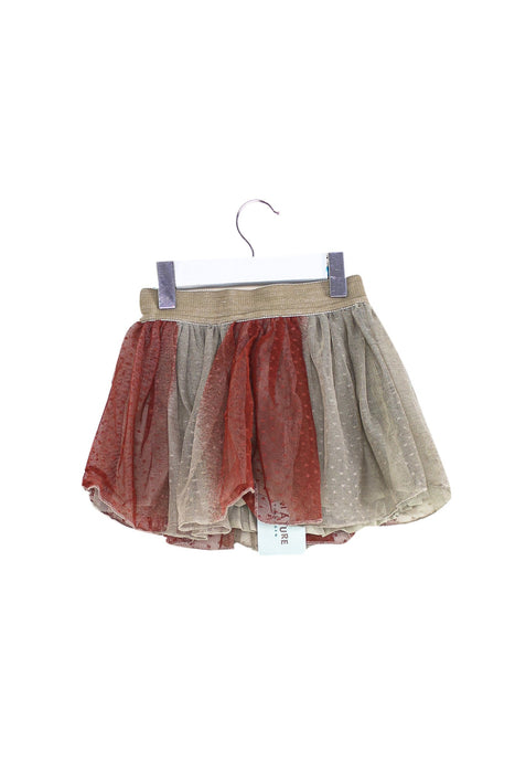 A Brown Tulle Skirts from Mini A Ture in size 4T for girl. (Back View)