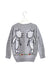 A Grey Knit Sweaters from Lovie by Mary J in size 12-18M for girl. (Back View)