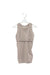 A Taupe Sleeveless Tops from Cache Coeur in size L for maternity. (Front View)