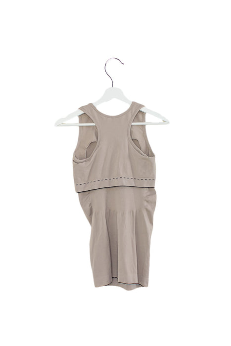 A Taupe Sleeveless Tops from Cache Coeur in size L for maternity. (Back View)