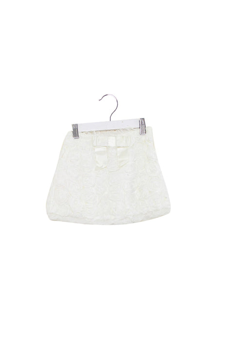 A White Short Skirts from Nicholas & Bears in size 3T for girl. (Front View)