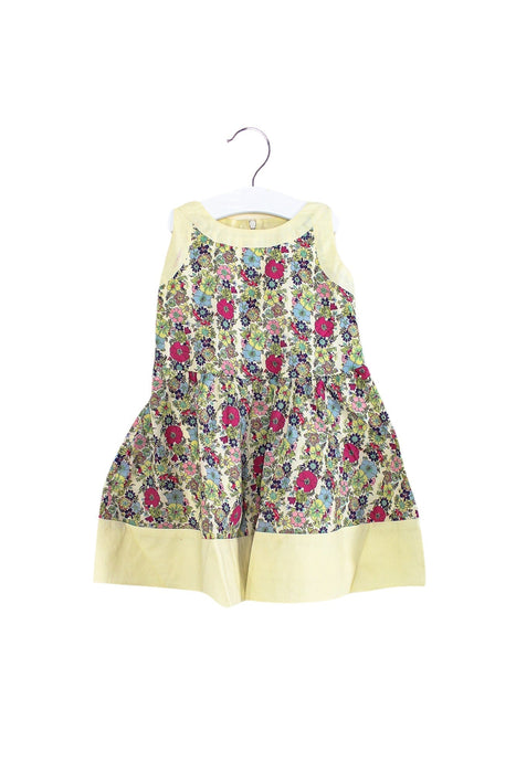 A Ivory Sleeveless Dresses from Lovie by Mary J in size 12-18M for girl. (Front View)