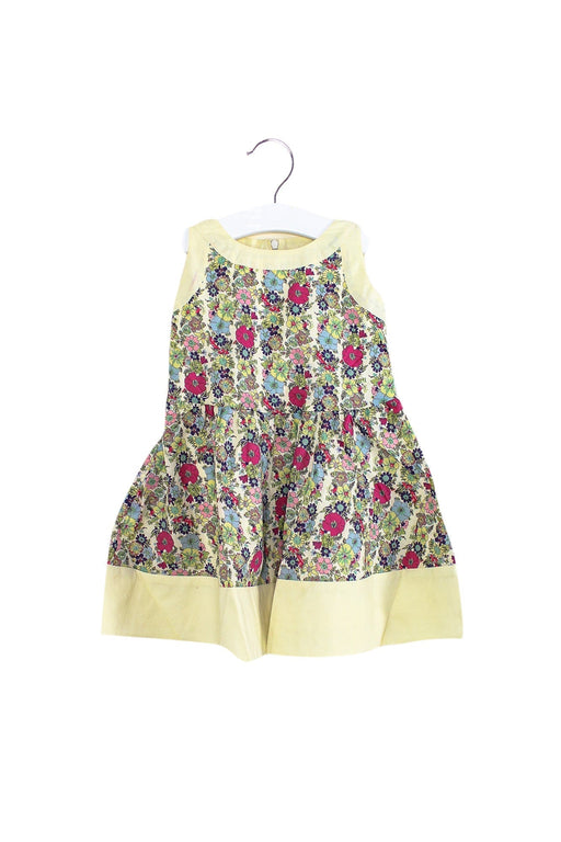 A Ivory Sleeveless Dresses from Lovie by Mary J in size 12-18M for girl. (Front View)