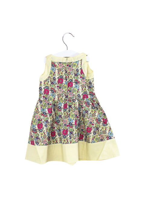 A Ivory Sleeveless Dresses from Lovie by Mary J in size 12-18M for girl. (Back View)