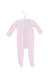 A Pink Long Sleeve Jumpsuits from Jacadi in size 3-6M for girl. (Front View)