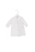 A White Lightweight Jackets from Petit Bateau in size 6-12M for girl. (Front View)