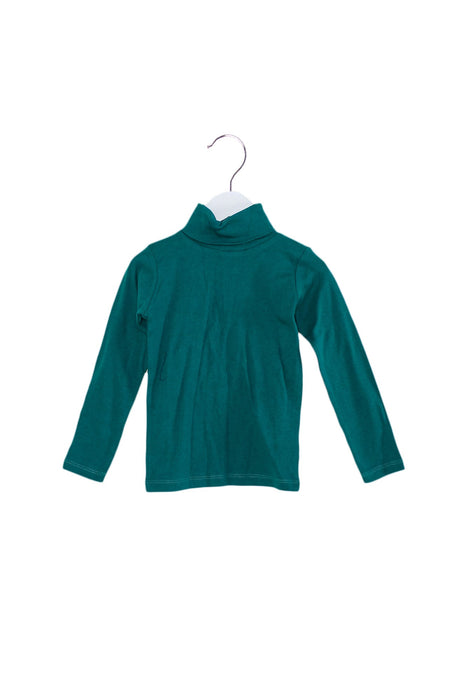 A Green Knit Sweaters from Bonpoint in size 4T for girl. (Front View)