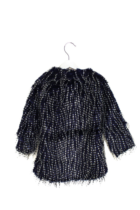 A Purple Coats from Lovie by Mary J in size 12-18M for girl. (Back View)