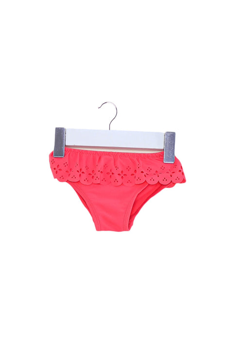 A Red Bikinis from Lili Gaufrette in size 0-3M for girl. (Front View)
