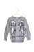 A Grey Knit Sweaters from Lovie by Mary J in size 2T for girl. (Front View)