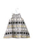 A Grey Sleeveless Dresses from Lovie by Mary J in size 2T for girl. (Back View)