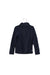 A Navy Long Sleeve Tops from Petit Bateau in size 4T for girl. (Front View)