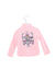 A Pink Zippered Sweatshirts from Poivre Blanc in size 2T for girl. (Back View)