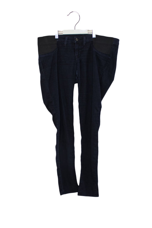 A Navy Jeans from J Brand in size M for maternity. (Front View)