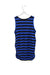 A Blue Sleeveless Dresses from Sono Vaso in size XL for maternity. (Back View)