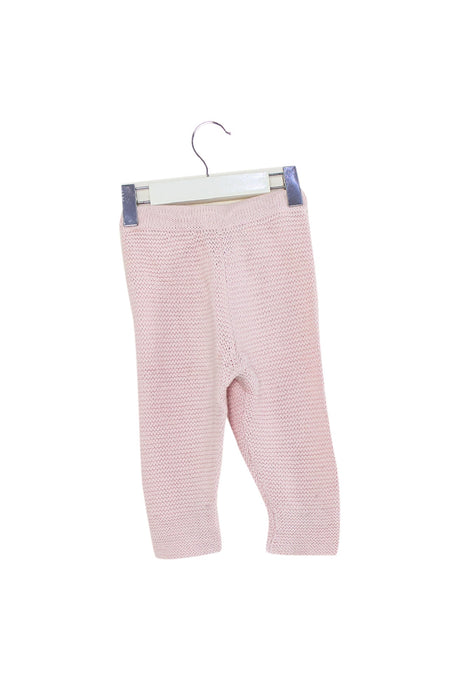 A Pink Sweatpants from Bonheur du Jour in size 0-3M for girl. (Back View)