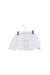 A White Short Skirts from Le Petit Society in size 4T for girl. (Front View)