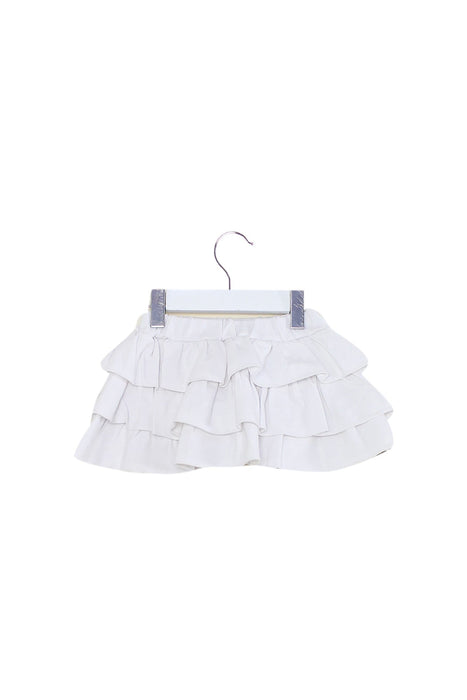 A White Short Skirts from Le Petit Society in size 4T for girl. (Back View)