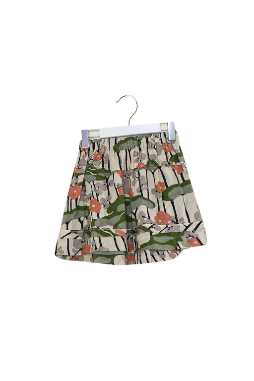 A Green Short Skirts from Caramel in size 4T for girl. (Front View)
