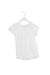 A White Short Sleeve Tops from PrinteBebe in size 4T for girl. (Front View)